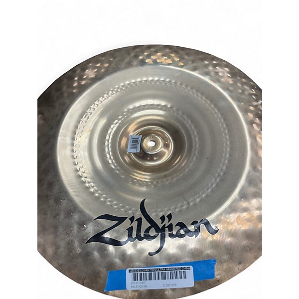 Used Zildjian 19in ULTRA HAMMERED CHINA Cymbal