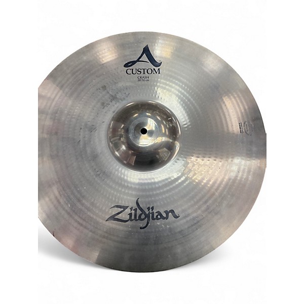 Used Zildjian 20in A CUSTOM CRASH CYMBAL Cymbal