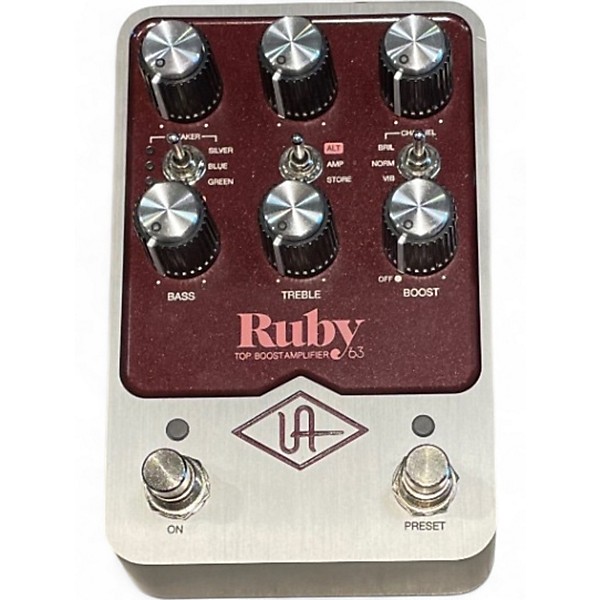 Used Universal Audio Ruby Effect Pedal