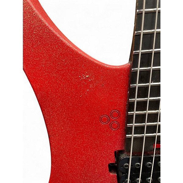 Used Goc MATERIA 7 Red Solid Body Electric Guitar