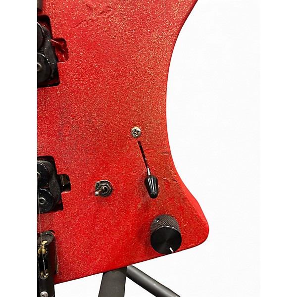 Used Goc MATERIA 7 Red Solid Body Electric Guitar