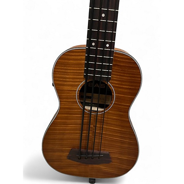 Used Kala Exotic Mahogany U-Bass Natural Acoustic Bass Guitar