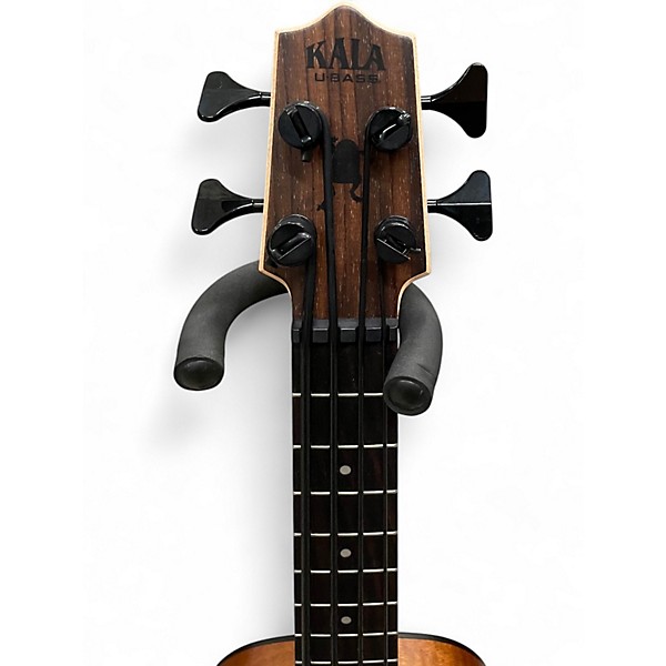 Used Kala Exotic Mahogany U-Bass Natural Acoustic Bass Guitar