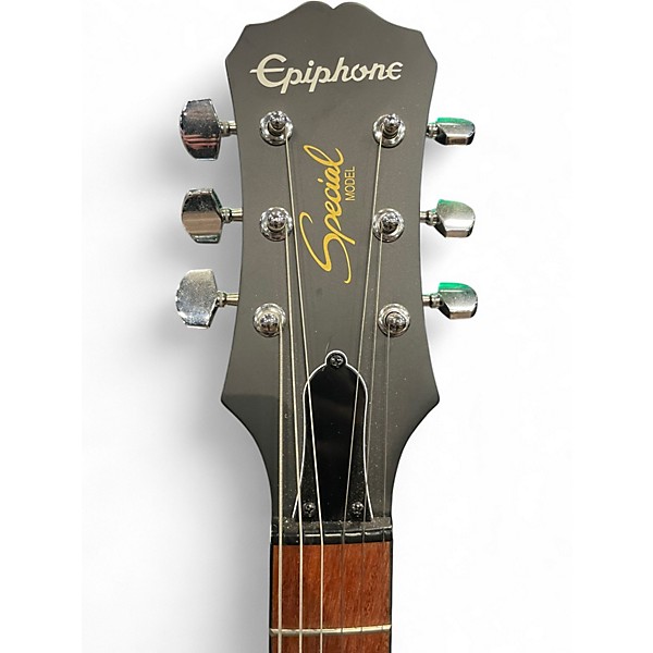 Used Epiphone LES PAUL SPECIAL Black Solid Body Electric Guitar