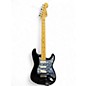 Used Fender STRATOCASTER Black Solid Body Electric Guitar thumbnail