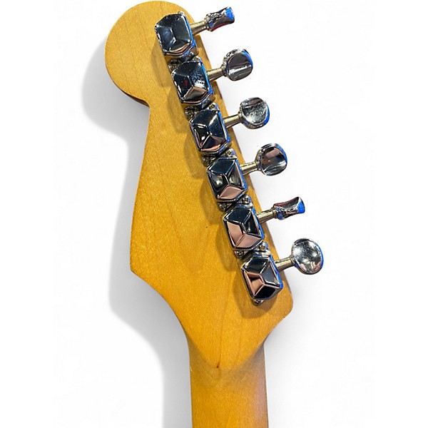 Used Fender STRATOCASTER Black Solid Body Electric Guitar