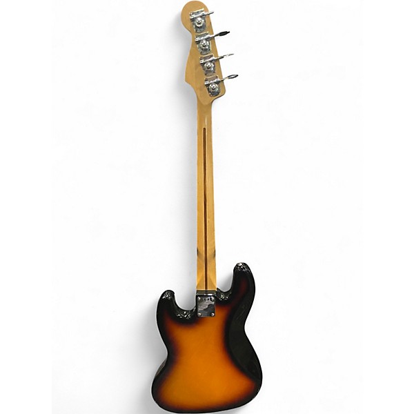 Used Fender Standard Jazz Bass 2 Color Sunburst Electric Bass Guitar