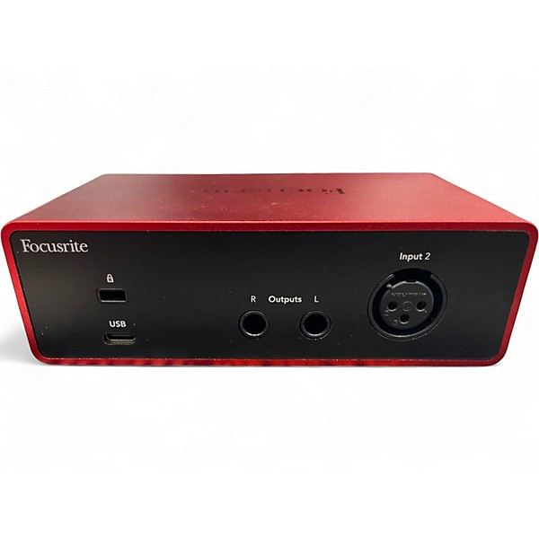 Used Focusrite Scarlett Solo Gen 4 Audio Interface