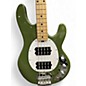 Used Sterling by Music Man Ray34 Green Electric Bass Guitar