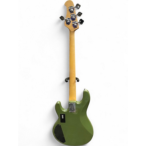 Used Sterling by Music Man Ray34 Green Electric Bass Guitar