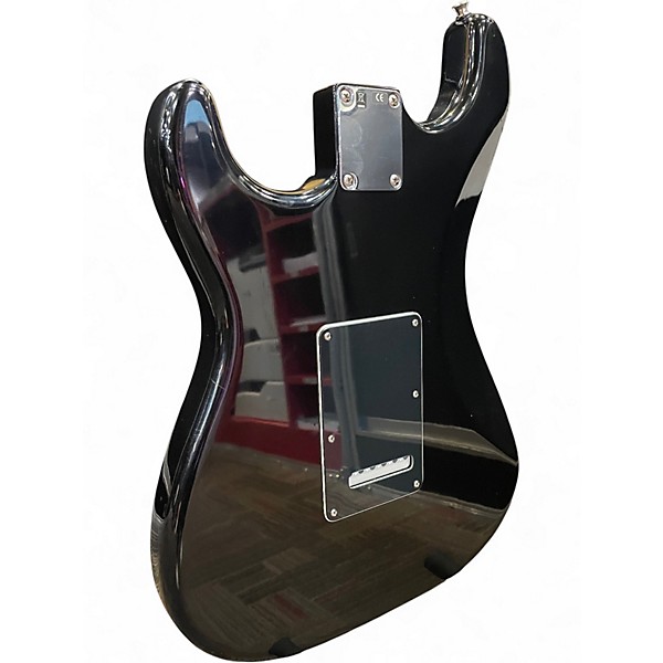 Used Fender American Standard Stratocaster HSS Black Solid Body Electric Guitar