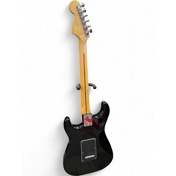 Used Fender American Standard Stratocaster HSS Black Solid Body Electric Guitar