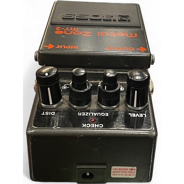 Used BOSS MT2 Metal Zone Distortion Effect Pedal
