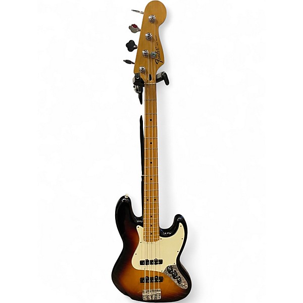 Used Fender Player Jazz Bass Sunburst Electric Bass Guitar