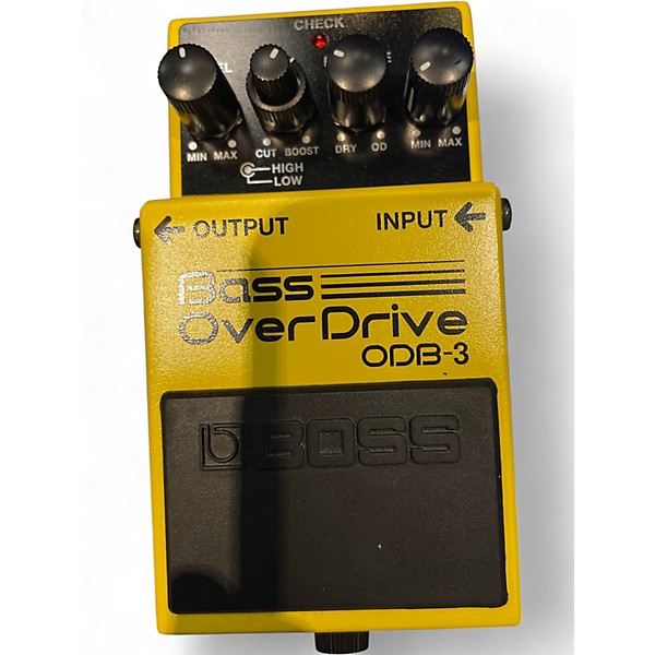 Used BOSS ODB3 Bass Overdrive Bass Effect Pedal