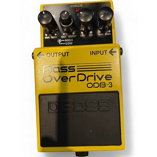 Used BOSS ODB3 Bass Overdrive Bass Effect Pedal