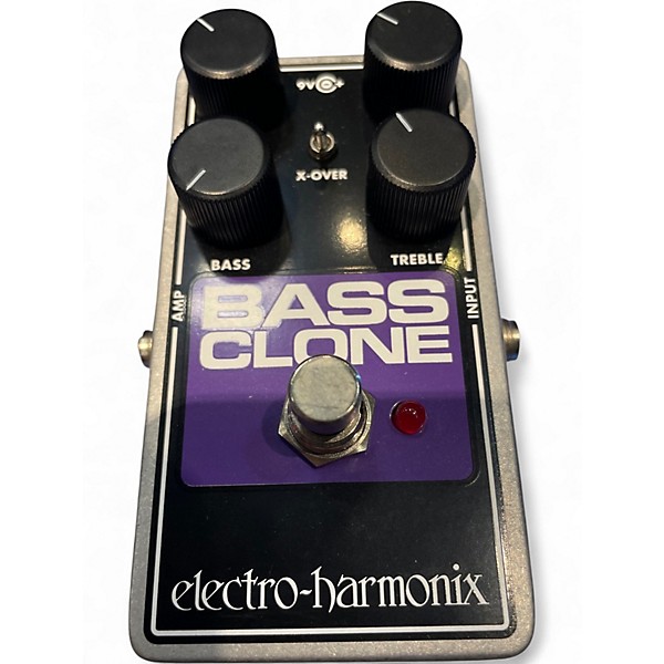 Used Electro-Harmonix Bass Clone Analog Chorus Bass Effect Pedal