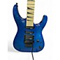 Used Jackson JS32 Dinky Trans Blue Solid Body Electric Guitar