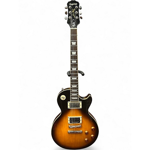 Used Epiphone Les Paul Standard 2 Tone Sunburst Solid Body Electric Guitar