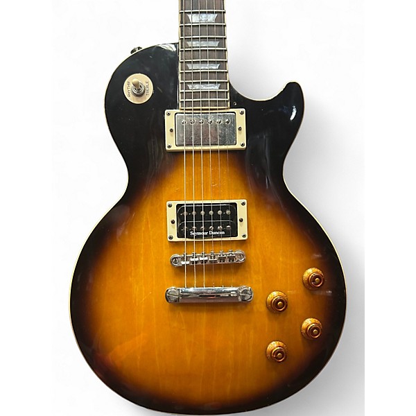 Used Epiphone Les Paul Standard 2 Tone Sunburst Solid Body Electric Guitar