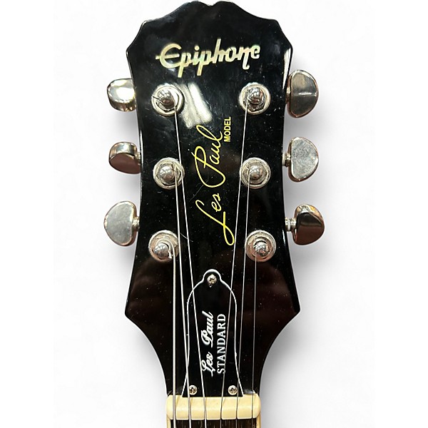 Used Epiphone Les Paul Standard 2 Tone Sunburst Solid Body Electric Guitar