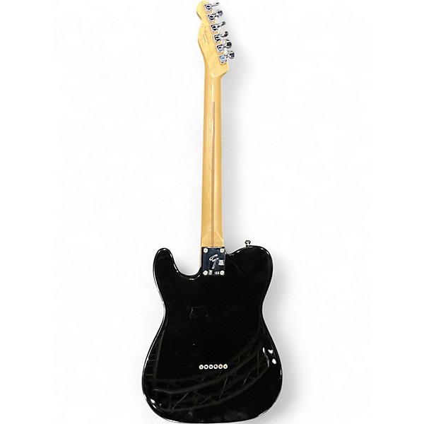 Used Fender Player Telecaster Black Solid Body Electric Guitar