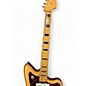 Used Fender Troy Van Leeuwen Jazzmaster Metallic Orange Solid Body Electric Guitar