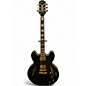 Used Epiphone Emily Wolfe Sheriton Satin Black Hollow Body Electric Guitar thumbnail