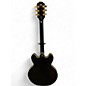Used Epiphone Emily Wolfe Sheriton Satin Black Hollow Body Electric Guitar