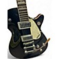 Used 2016 Gretsch Guitars Modded CYG Black Hollow Body Electric Guitar