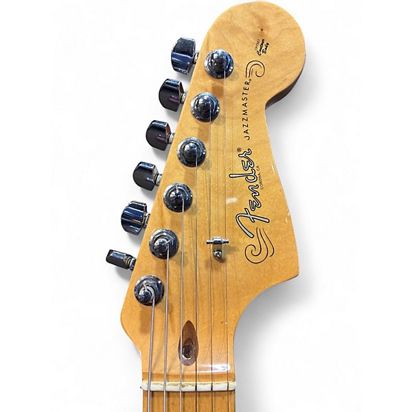 Used Fender American Professional Jazzmaster Sonic Blue Solid Body Electric Guitar
