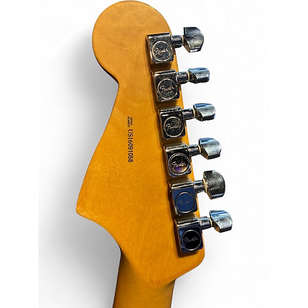 Used Fender American Professional Jazzmaster Sonic Blue Solid Body Electric Guitar