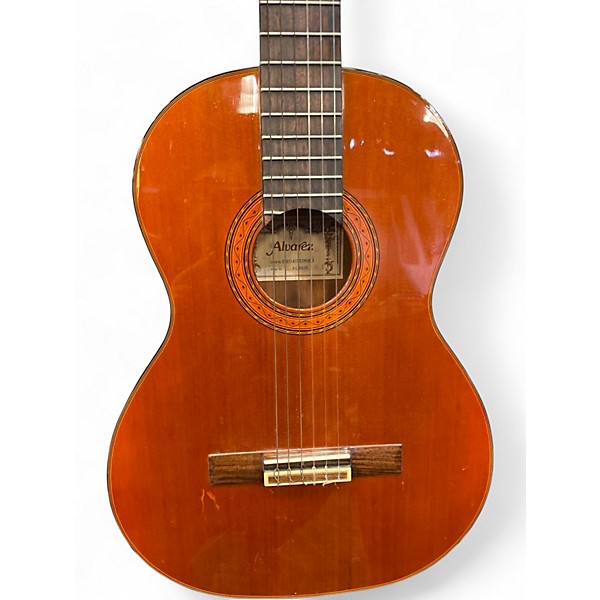 Used Alvarez AC60 Natural Classical Acoustic Guitar