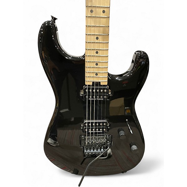 Used Charvel PRO MOD SAN DIMAS HHFR Black Solid Body Electric Guitar