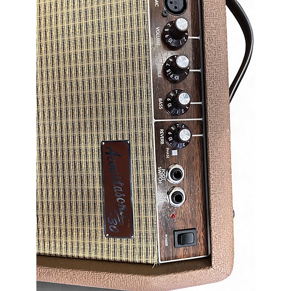 Used Fender Acoustasonic 30 Acoustic Guitar Combo Amp