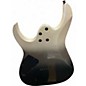 Used Ibanez RG7421 RG Series Black and White Solid Body Electric Guitar