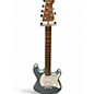 Used Sterling by Music Man Cutlass Metallic Blue Solid Body Electric Guitar thumbnail