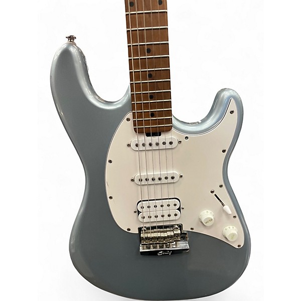 Used Sterling by Music Man Cutlass Metallic Blue Solid Body Electric Guitar