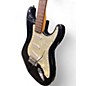 Used Squier Standard Stratocaster Black and White Solid Body Electric Guitar