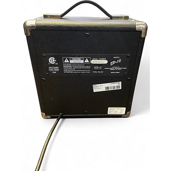 Used Fender sp 10 Guitar Combo Amp