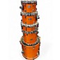Used Yamaha 5 Piece Stage Custom Orange Drum Kit