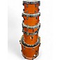 Used Yamaha 5 Piece Stage Custom Orange Drum Kit