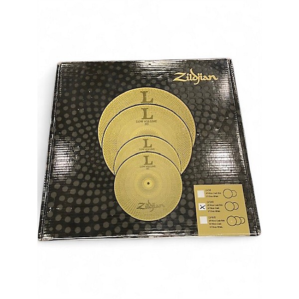 Used Zildjian 13in LV348 Low Volume Cymbal Pack Cymbal