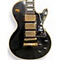 Used Gibson 1957 Les Paul Custom Black Beauty Reissue 3 Pickup Black Solid Body Electric Guitar
