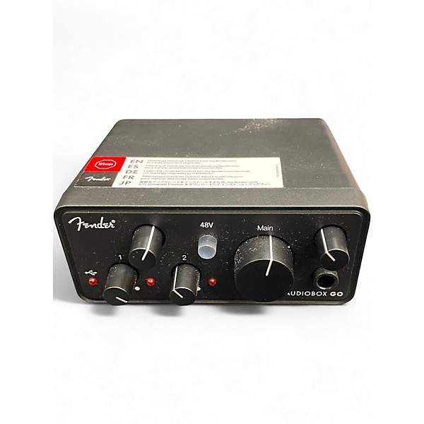 Used Fender Audiobox Go Audio Interface