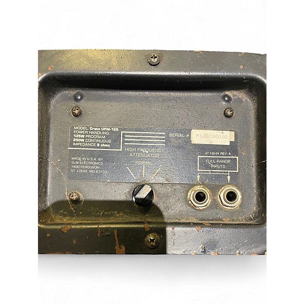 Used Crate UFM125 Unpowered Speaker