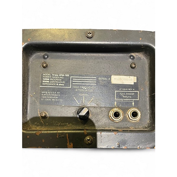 Used Crate UFM125 Unpowered Speaker