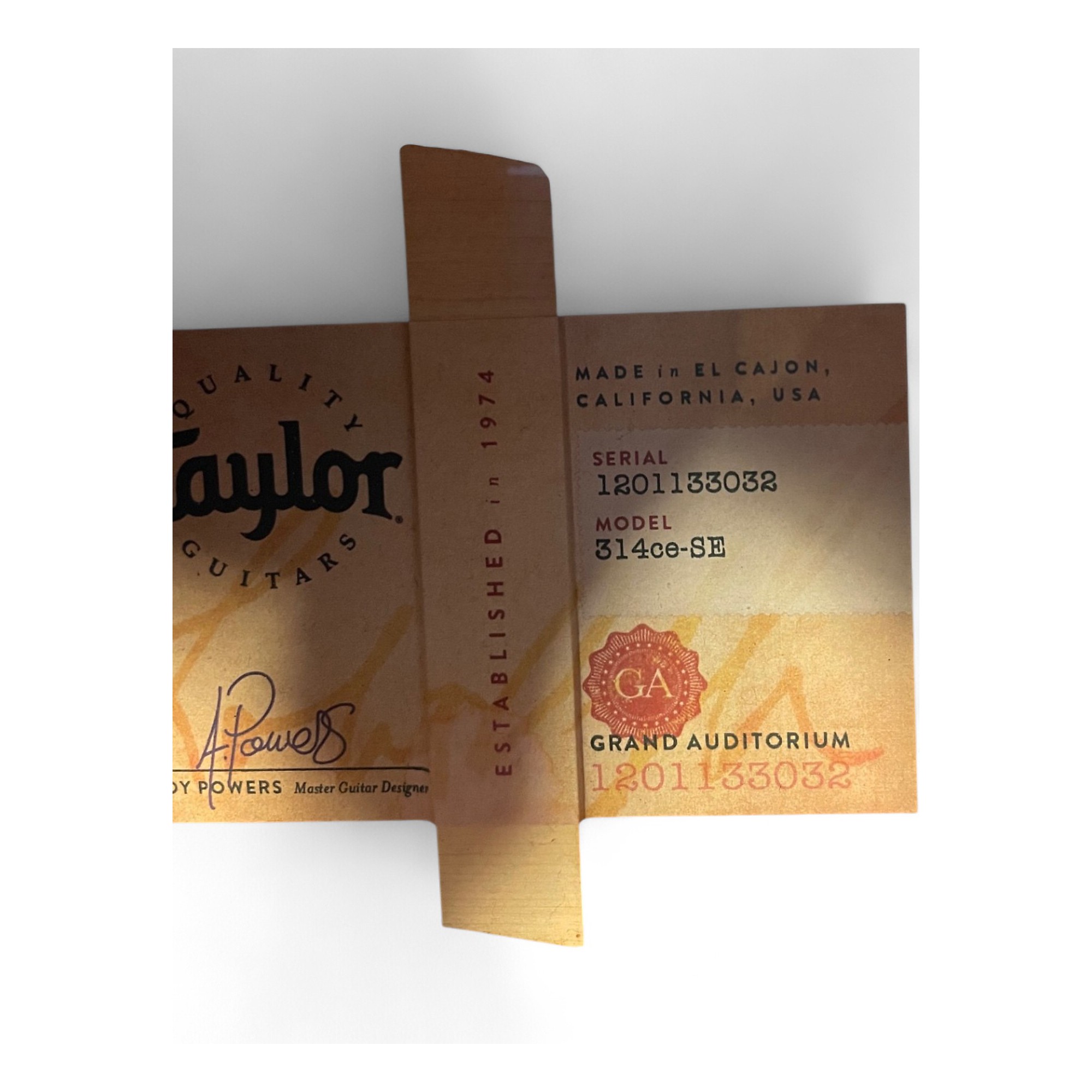 taylor 314ce tobacco burst Studio Acoustic Electric Guitar and on stage USA-MADE TAYLOR 314ce |