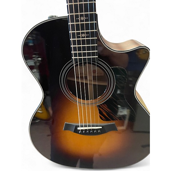 Used Taylor 314CE-SE Tobacco Burst Acoustic Electric Guitar