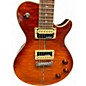 Used Michael Kelly PATRIOT QUILTED SCORCHED Orange Solid Body Electric Guitar